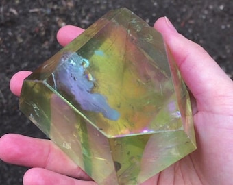 Citrine Freeform Crystal Polished Citrine Stone Abundance Wealth Manifestation Healing Crystal Decor 352g