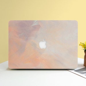 Orange Watercolor MacBook Case Air 15 MacBook Pro Hard Protective Case For MacBook Air 11/13 Pro 13/14/15/16 inch, MacBook Air 2020