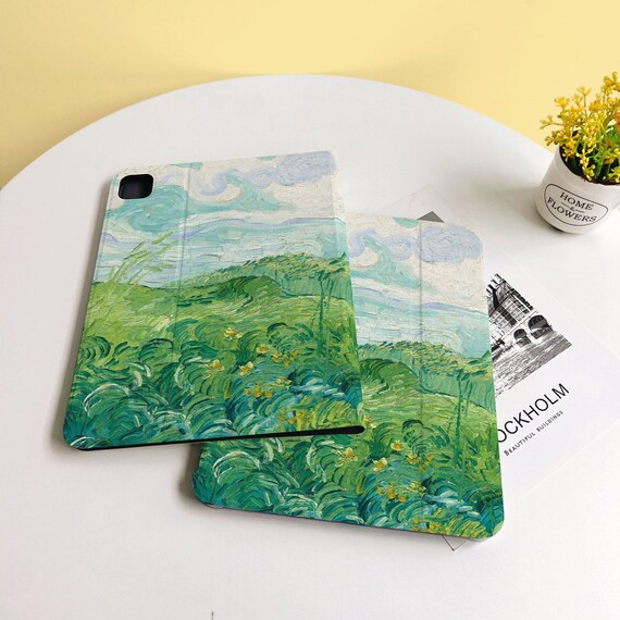 Green Fields Cover Case for Apple iPad 9.7/10.2/10.5/11 Inch,ipad