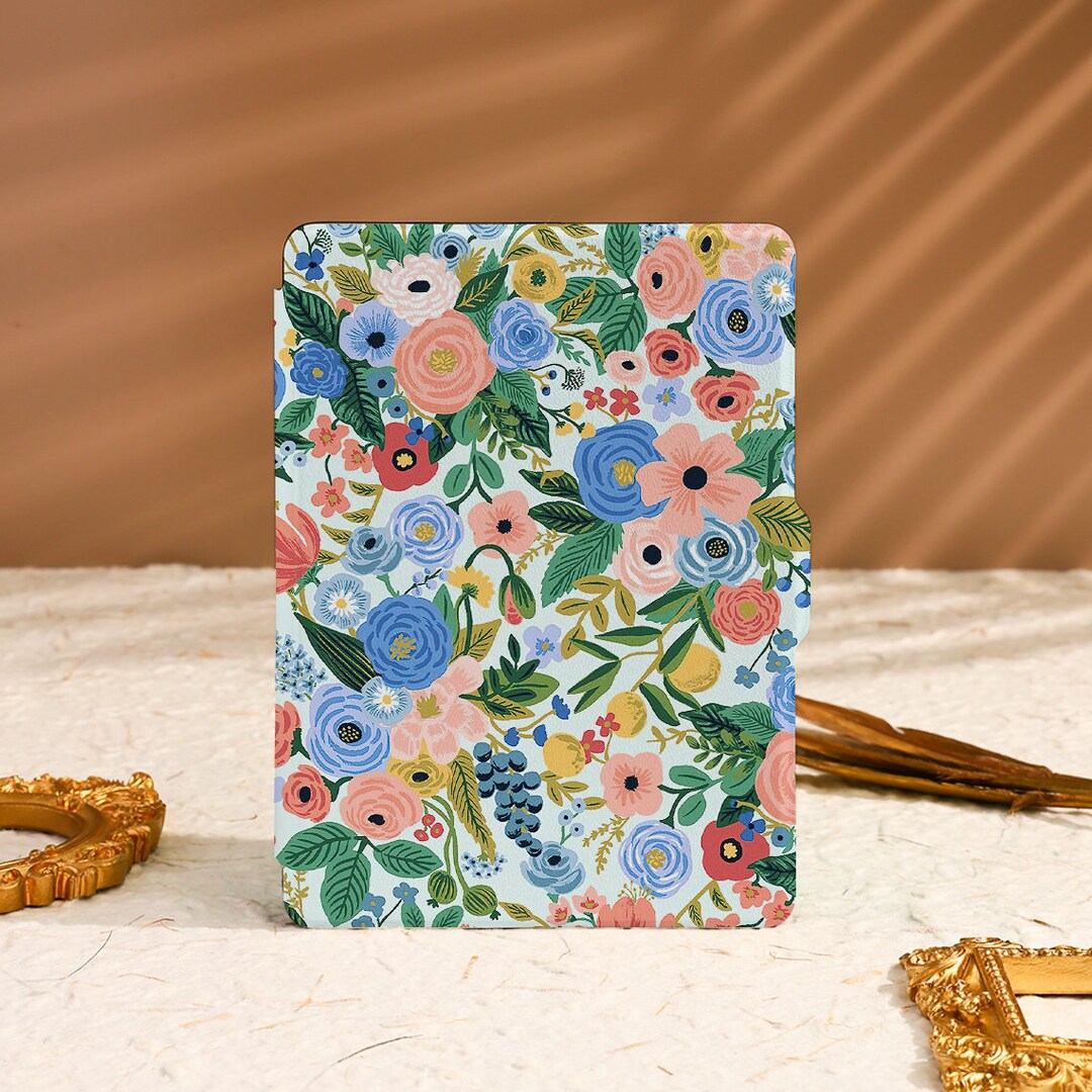 Colorful Flowers Kindle Paperwhite Case Kindle Case Personalization