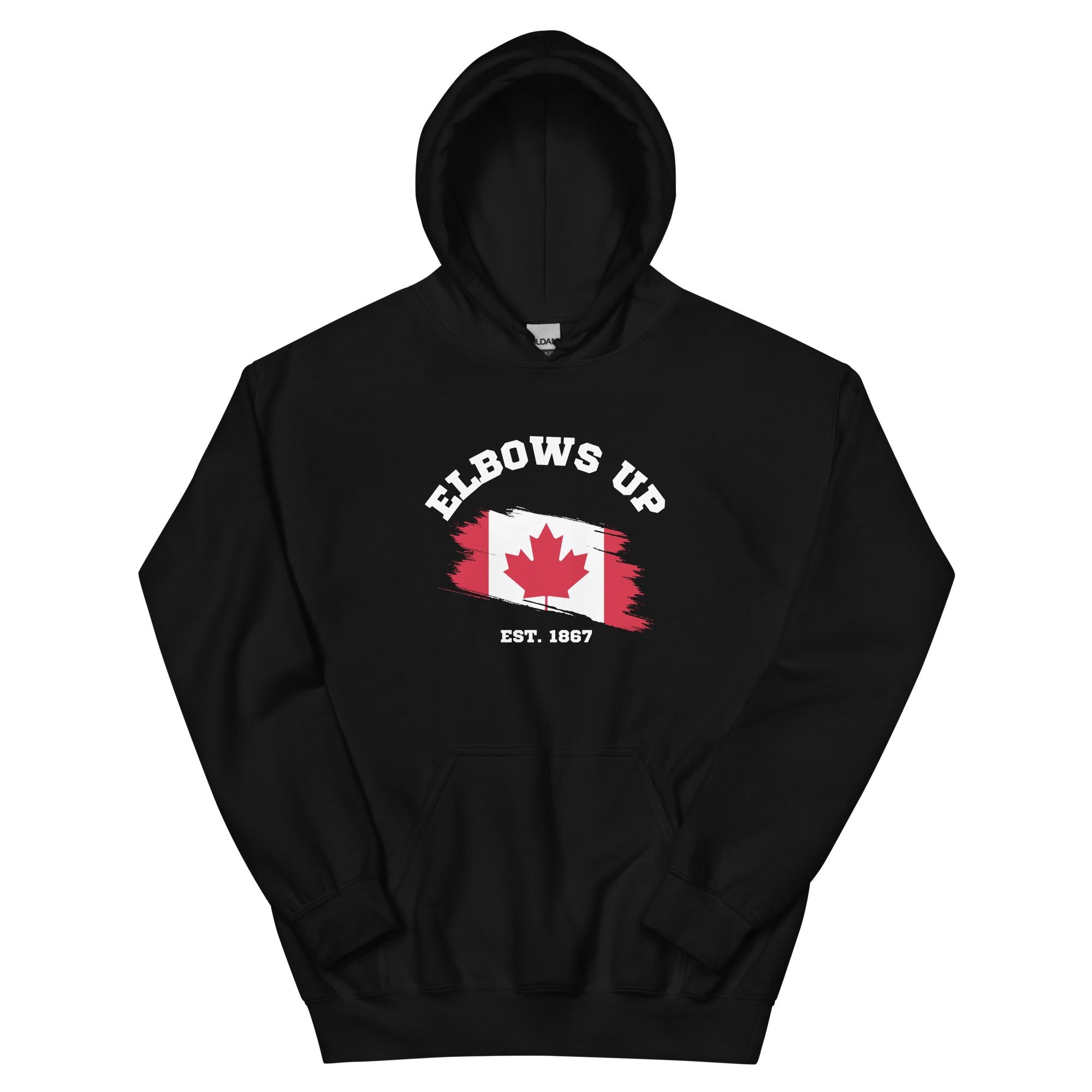 Elbows Up Est 1867 SVG - Canadian Hockey Canadian Pride SVG PNG, Cricut