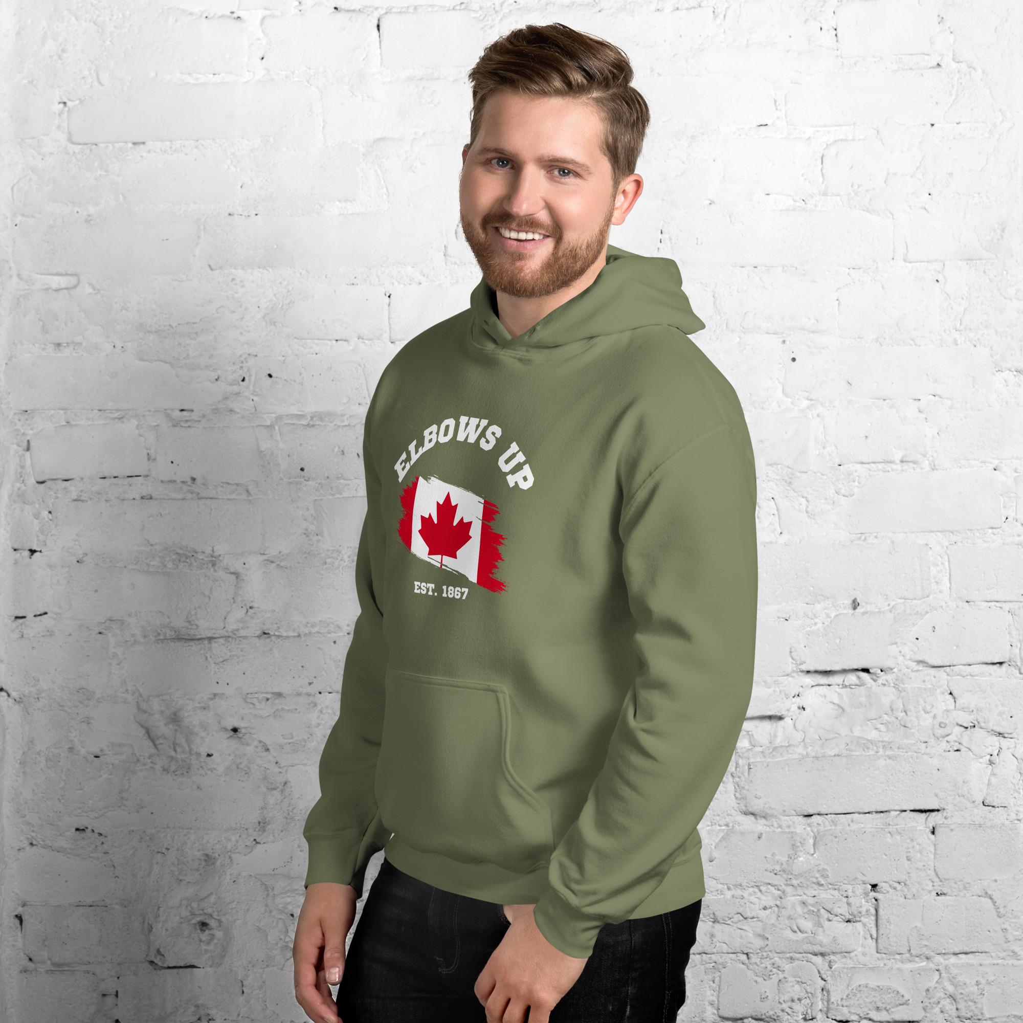 Elbows Up Est 1867 SVG - Canadian Hockey Canadian Pride SVG PNG, Cricut