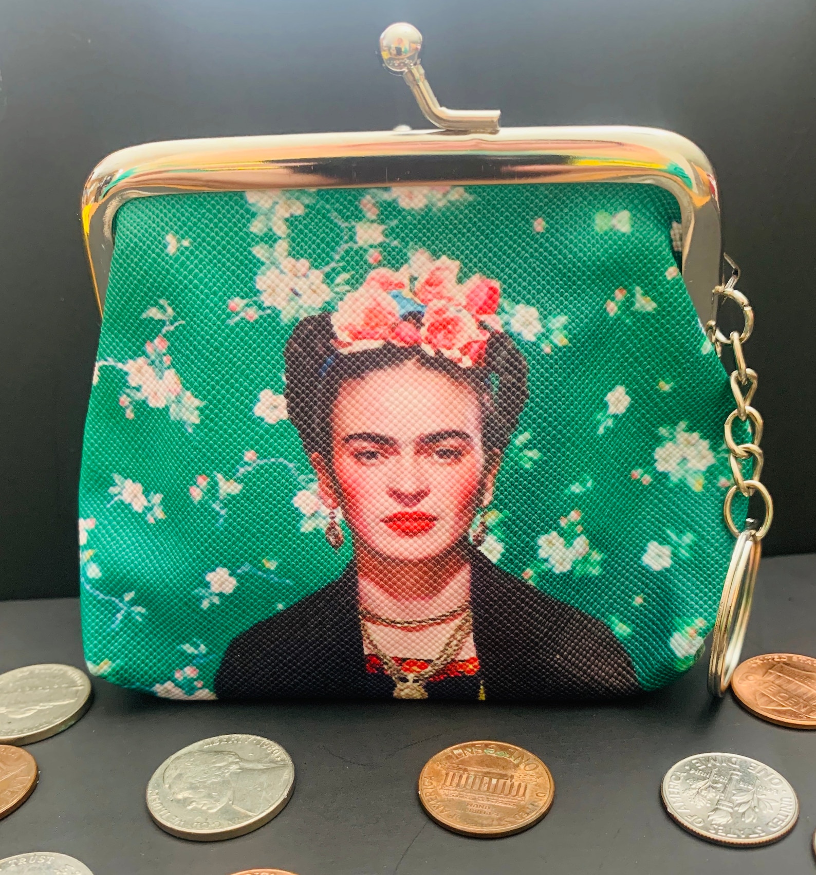 Frida Printed Coin Purse HB0665