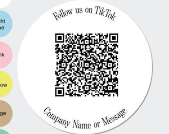 Qr Code Follow Label PNG Downloads - Follow Me on Facebook Instagram Tiktok - QR Code ...