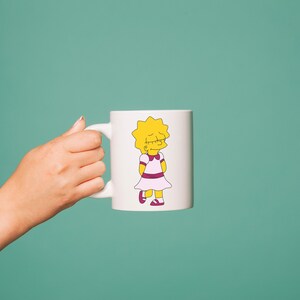Lisa Simpson Layered SVG the Simpsons Vector Artwork Cricut - Etsy UK
