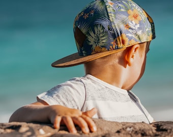 Geschenk Geburt Junge | Geschenke zum 1. Geburtstag | Geschenk Babyparty | Cap Kinder | Sonnenhut Kinder | Mütze Kinder | Bali-Style