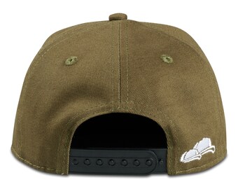 Gorra Snapback para Niños Verde Oliva — Gorra para Niños — Gorra