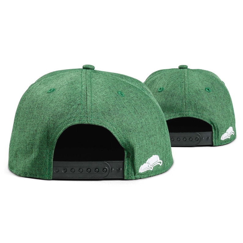 Regalo del padre Regali di nascita Regalo papà Annunciare la gravidanza Padre Figlio Cap Set di 2 cappellini partner Verde scuro immagine 3