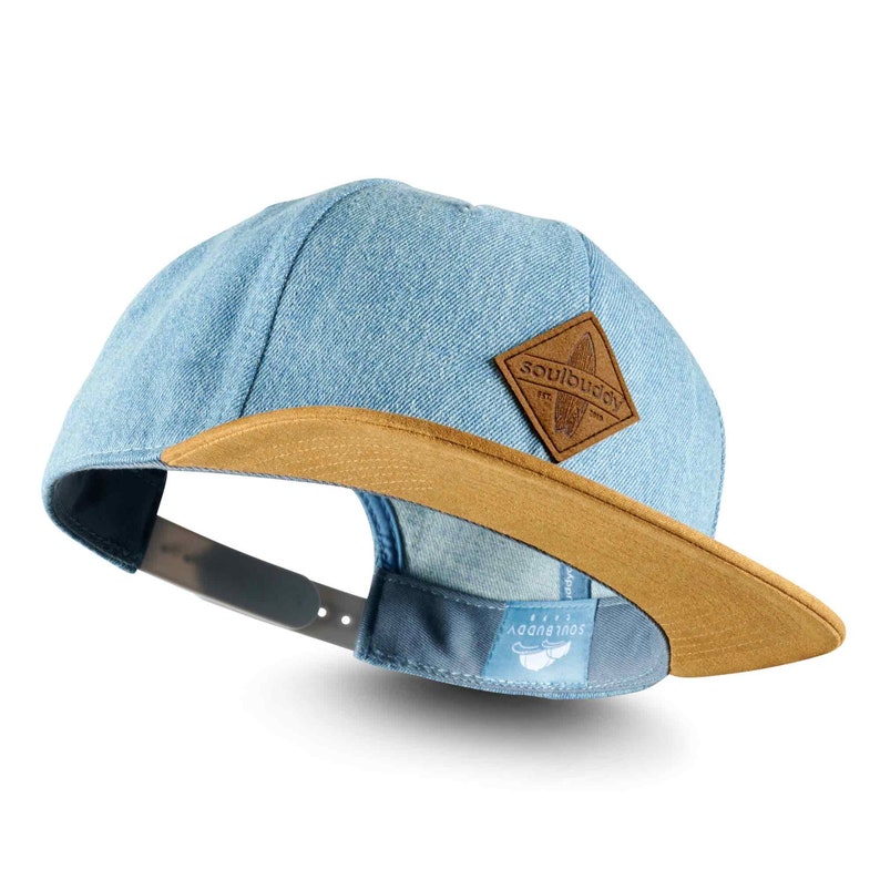 Regalo per la festa del papà Regali di nascita Regalo papà Annunciare la gravidanza Padre Figlio Cap Set di 2 cappellini partner Azzurro immagine 5