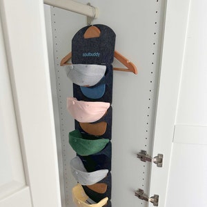 Organizador de bonés Suporte para bonés para 7 ou 14 bonés — Presente para homem — Presentes para homens — Presente para homens — Presente para o dia dos pais — Presente para o pai
