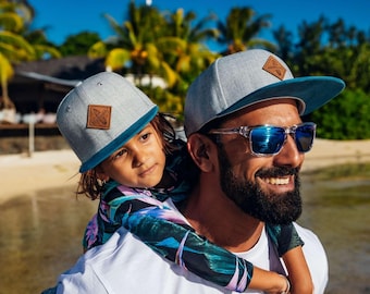 Vaderdagcadeau: Pettenset Grijsblauw | Vaderdagcadeau | Cadeaus voor mannen | Cadeau voor papa | Familieoutfit