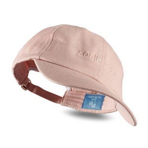 Damen Basecap Blush — Geschenk für Patentante — Reiseaccessories Reisegeschenk — Abschiedsgeschenk Auslandsjahr — Glückwünsche Geburtstag