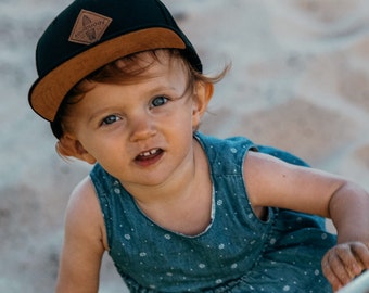 Cadeau naissance garçon fille | Cadeaux du 1er anniversaire | Cadeau de fête de naissance | Casquette enfants | Chapeau de soleil enfants | Chapeau enfants | Noir