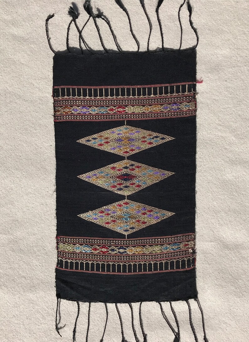 Handwoven Silk Textile from Laos