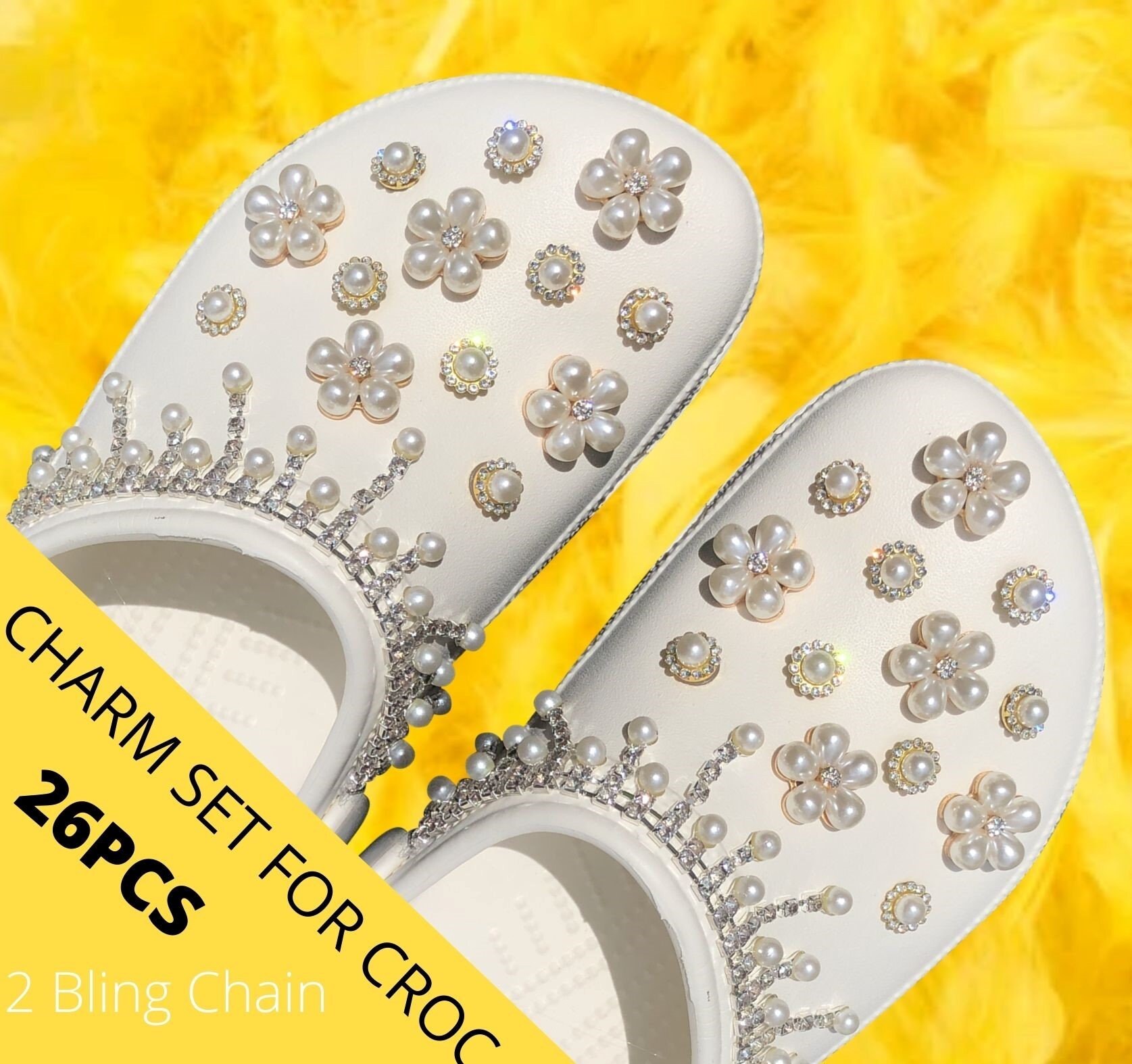 Shoe Charms – Tagged chanel croc charms– Wrapped By Brat
