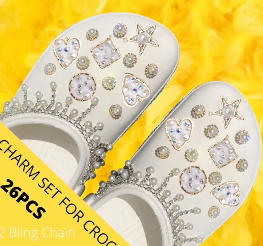 bling crocs charms