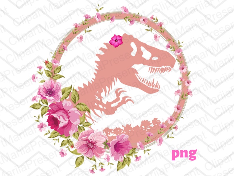 Download Dino Clip Art Dinosaur Sublimation Girl Dinosaur Png Dinosaur With Flowers Dinosaur Clipart T Rex Png Cute Dinosaur Png Dinosaur Png Clip Art Art Collectibles