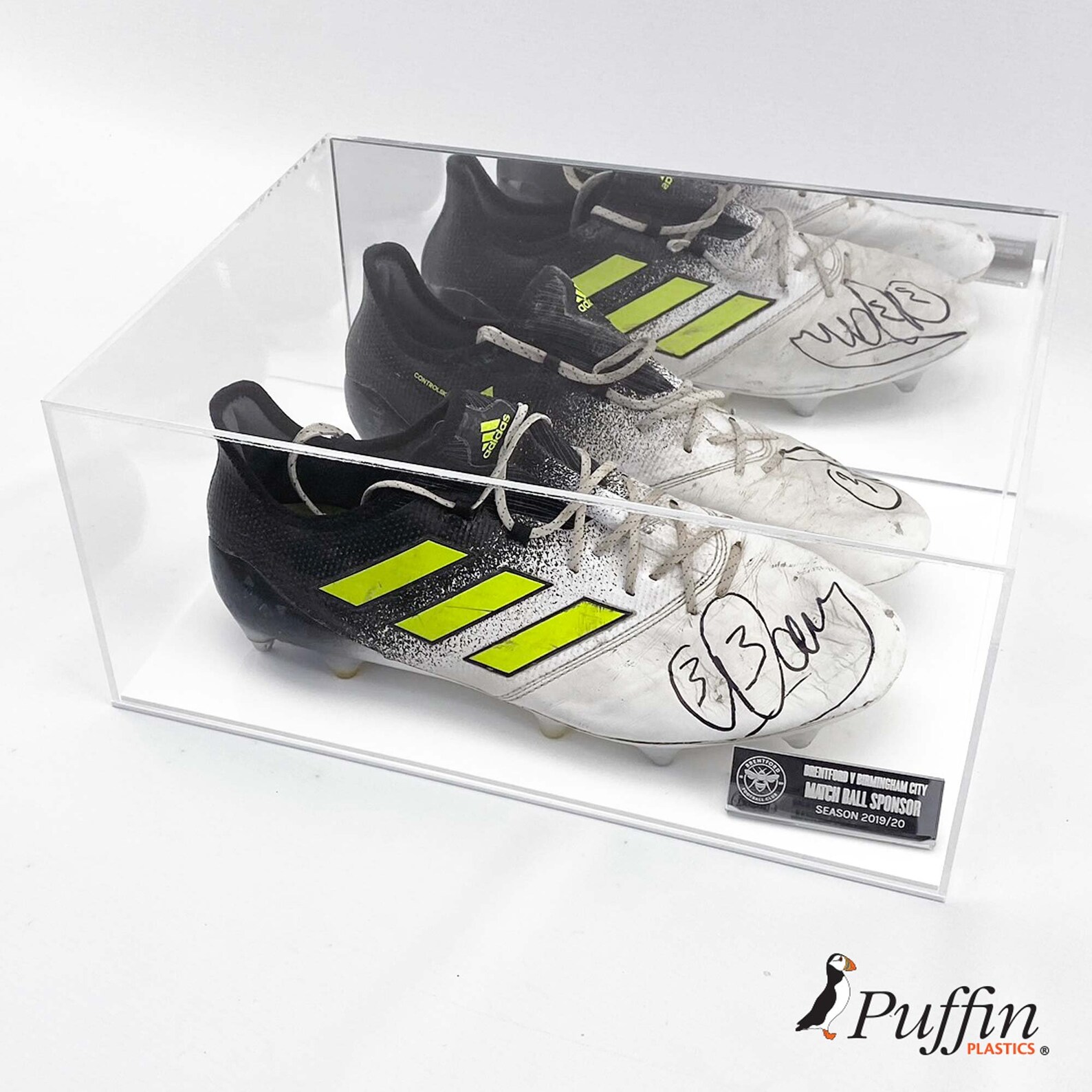 Football Boot Display Case Double With Mirror Backing Etsy UK