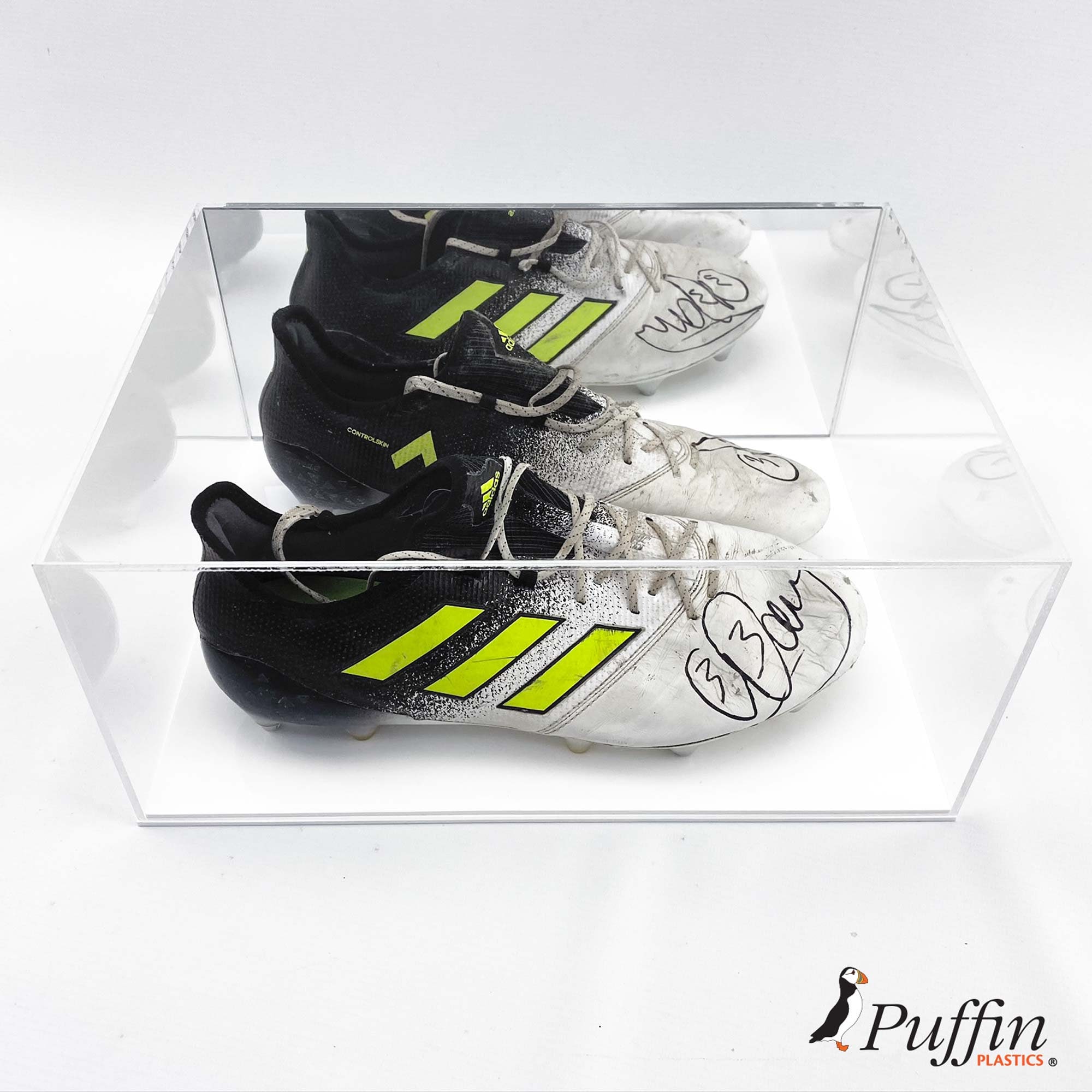 Football Boot Display Case Double With Mirror Backing Etsy UK