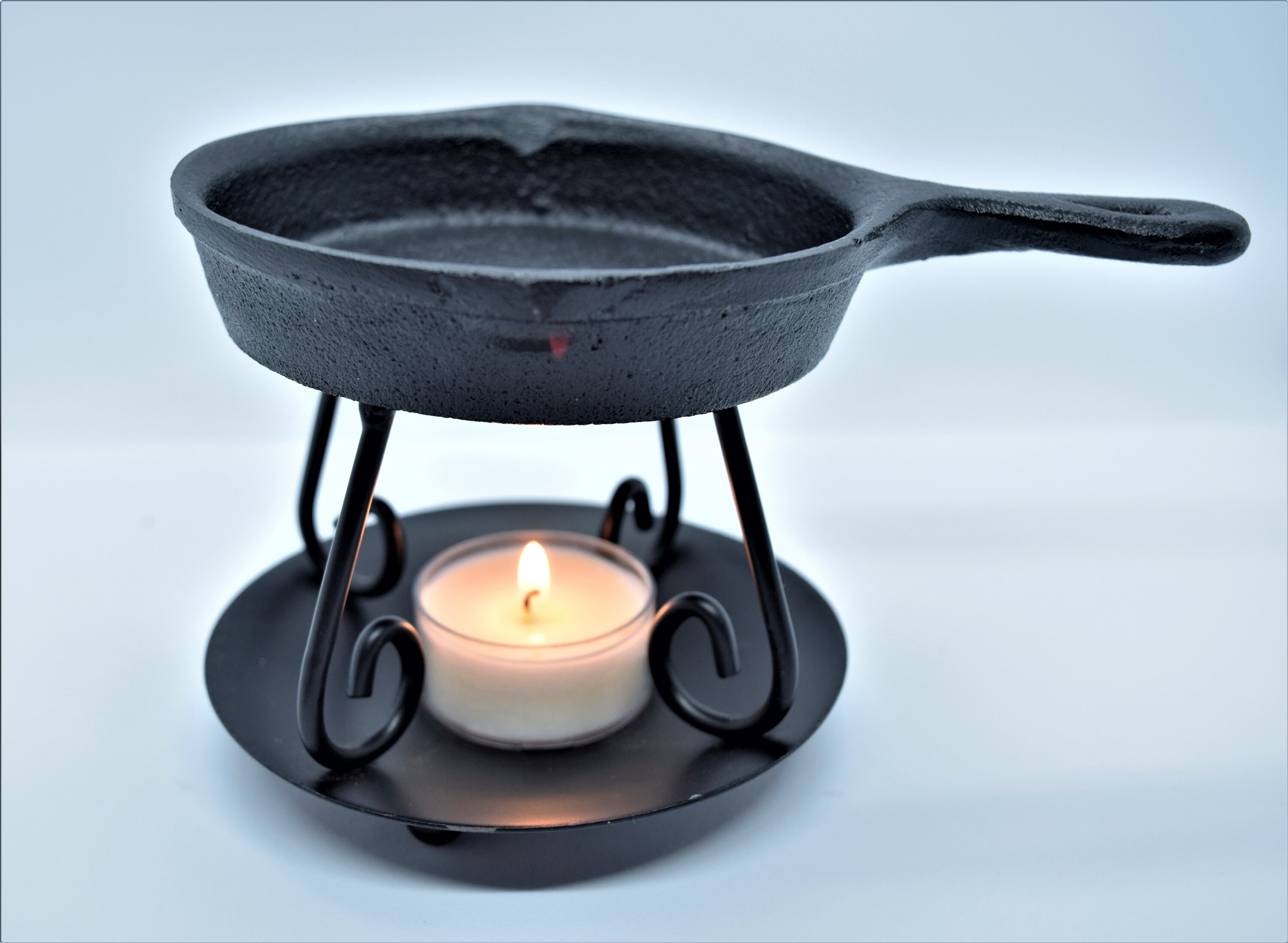 Cast Iron Skillet Wax Warmer With 10pack Unscented Soy Etsy Australia
