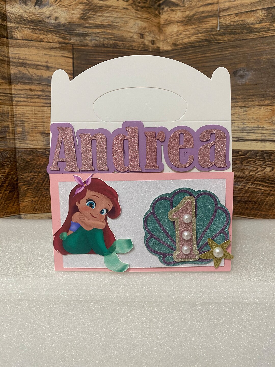 Set of 12 Little Mermaid Gabble Box, Mermaid Candy Box, Mermaid Favor ...