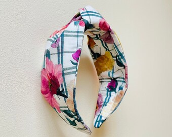 Rosa Satin-Stirnband Mit Leoparden-Knoten – Stylisches Haarband Für Damen, Bequem & Einzigartig