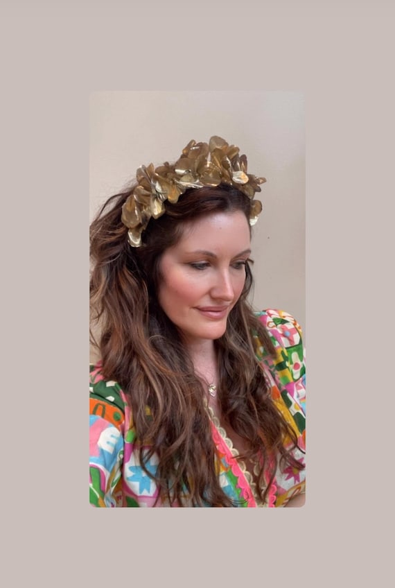 hydrangea headpiece