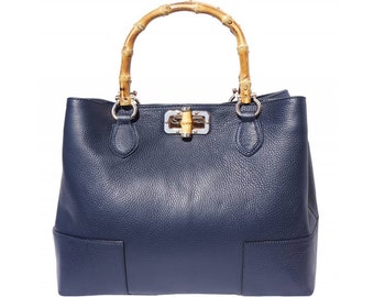 The Fabrizia Leather Handbag from Florence, Italy