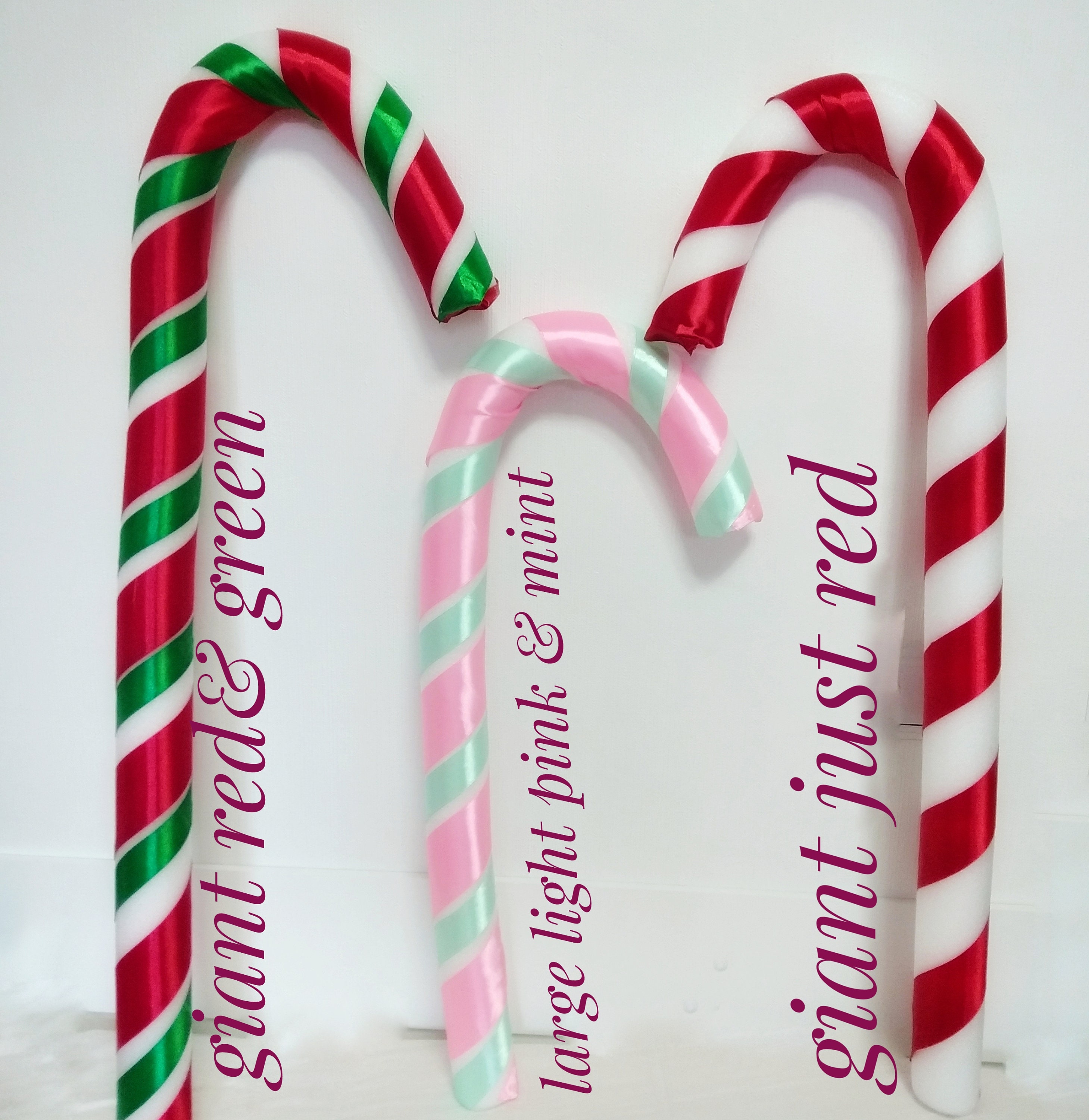 Giant fake candy cane for driveway Candy land outdoor Etsy