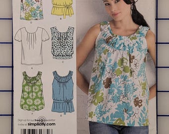 Simplicity 7102 Pattern Sz 18W-24W Simplicity Plus Size Easy to Sew Dress Jumper Pants Skirt ...