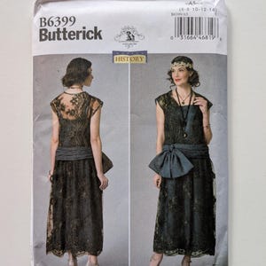 Drop Waist Dress 1920s Pattern - Etsy