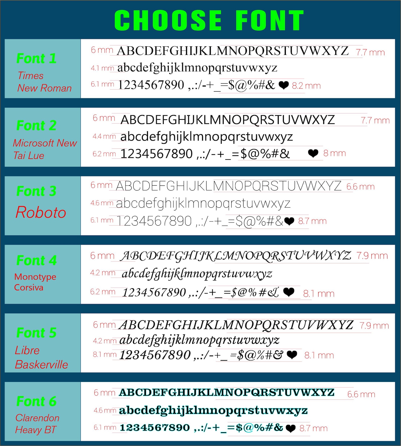 Interchangeable Brass Letter Full Set With Size and Font Options ...