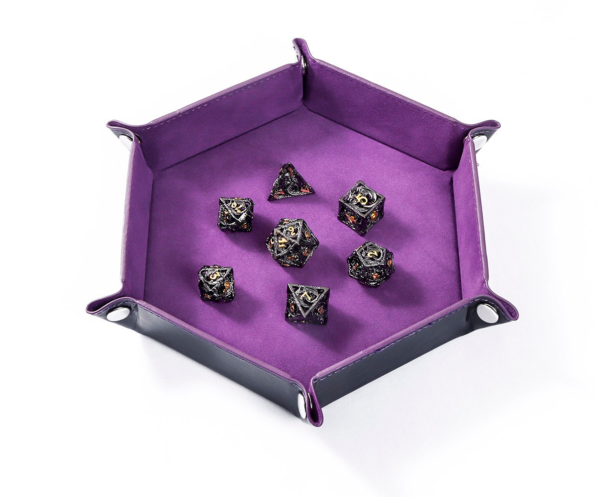 Metal Dnd Dice Set Polyhedral Dice D&D Dice Set Cool Dice Etsy