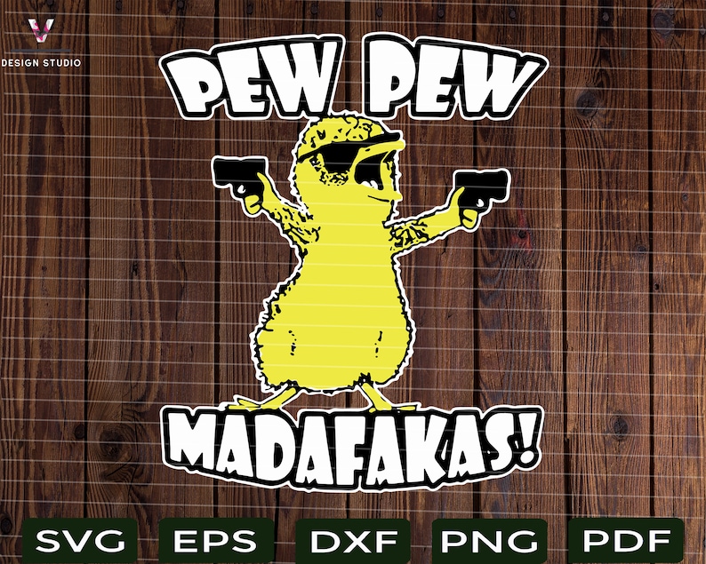 Pew Pew Madafakas SVG PNG / Chicken SVG/ Printable/File for | Etsy