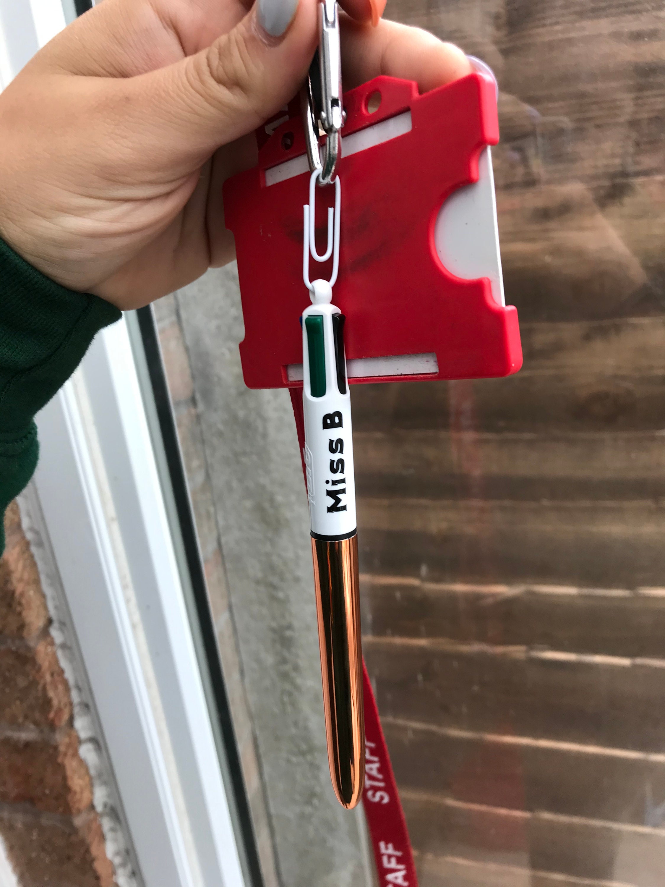 2 X Personalised name label for pen / stationary / pencil / | Etsy