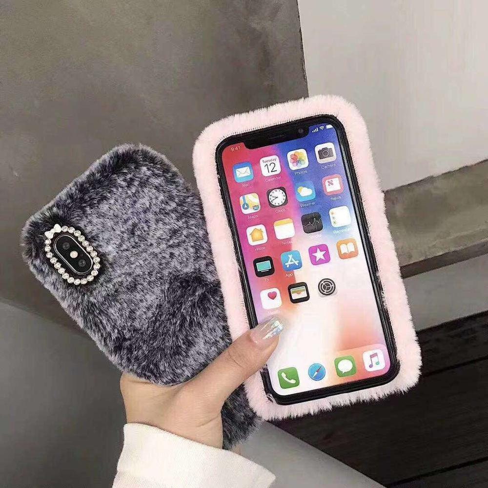 Pink Fuzzy iPhone Case Fluffy & Soft iPhone 11 Pro Case Etsy