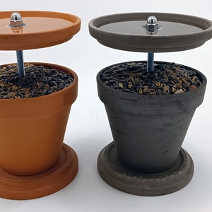 Bird food combination drinking trough bird feeder feeding station birdhouse food dispenser bird bath