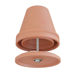 Tealight stove large double-walled xxl 6er alternative heating self-sufficient Heating Table fireplace Tealight heater red