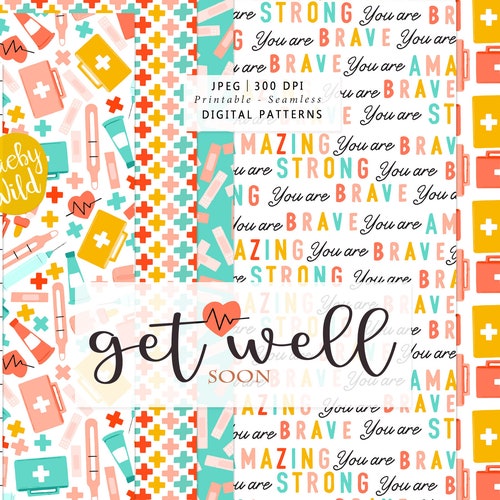 Medical Digital Paper Scrapbooking Etsy