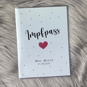 Impfpass-Hülle "Dots" PERSONALISIERT