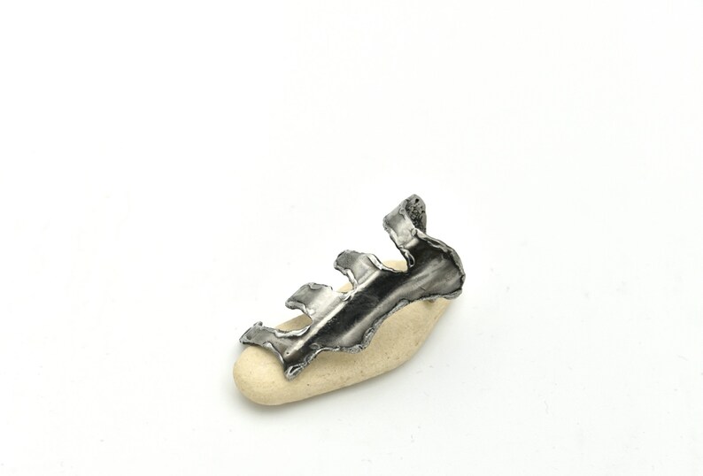 full finger ring Large ring long contemporary ring Long Statement Ring size 7 34