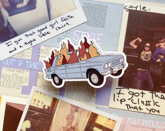Style - Taylor Inspired Sticker
