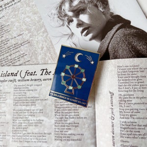 Coney Island Taylor Inspired Enamel Pin