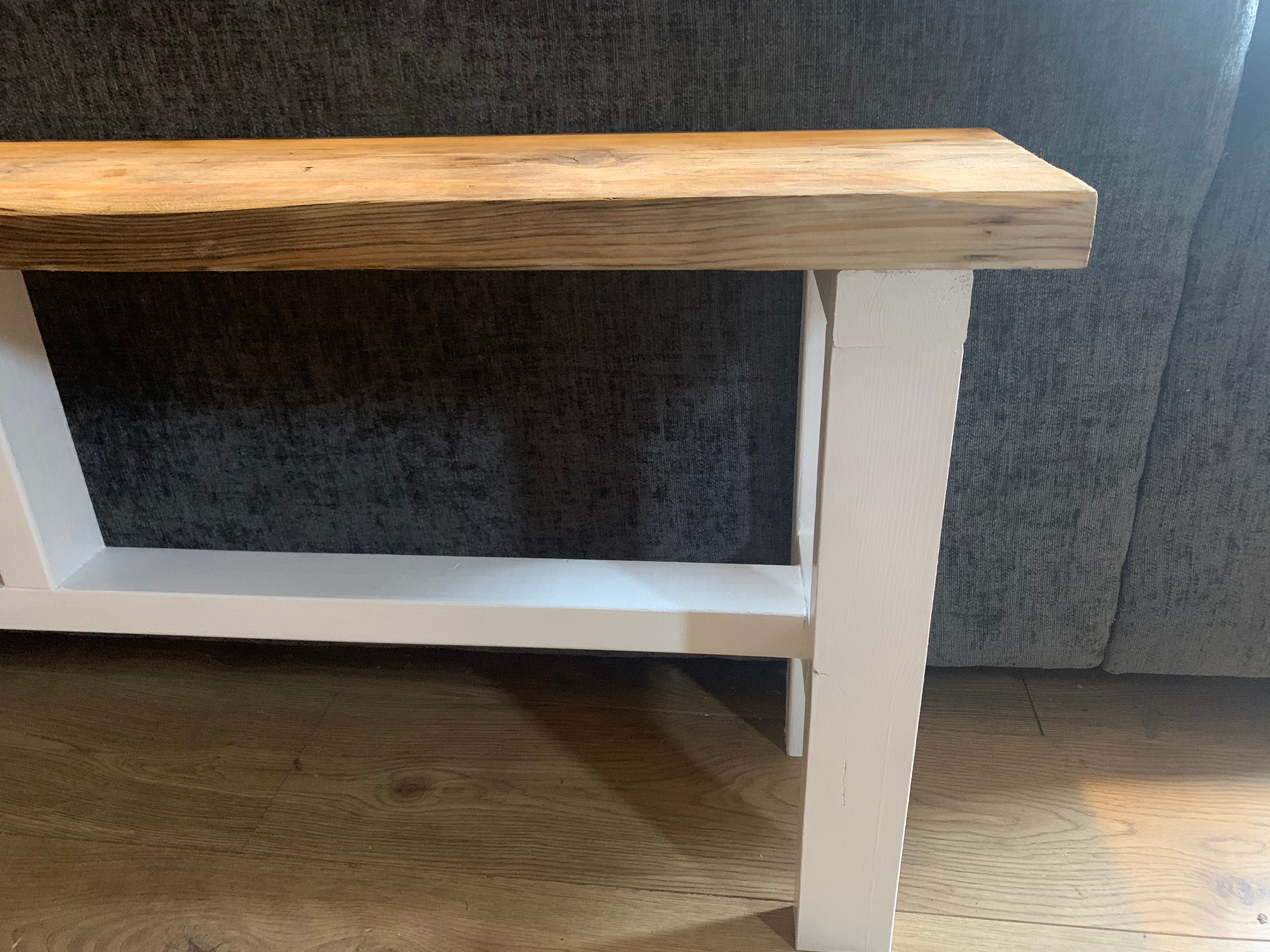 Bench With Over Hang Etsy UK