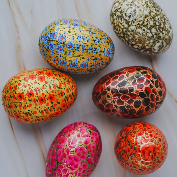 Set of 3 - Assorted Easter Eggs