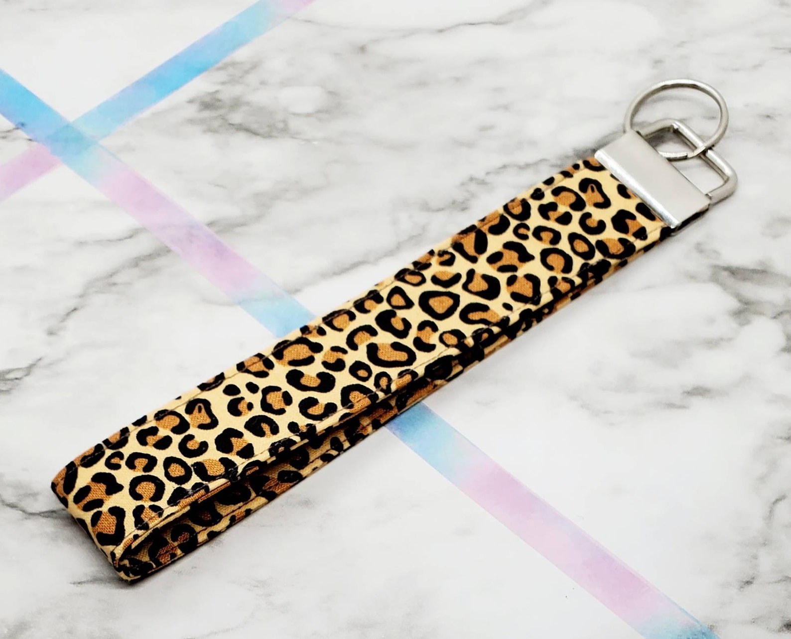 Leopard keyfob gift for her keychain wristlet keychain fob  etsy Leopard keyfob gift for her keychain wristlet keychain fob  etsy