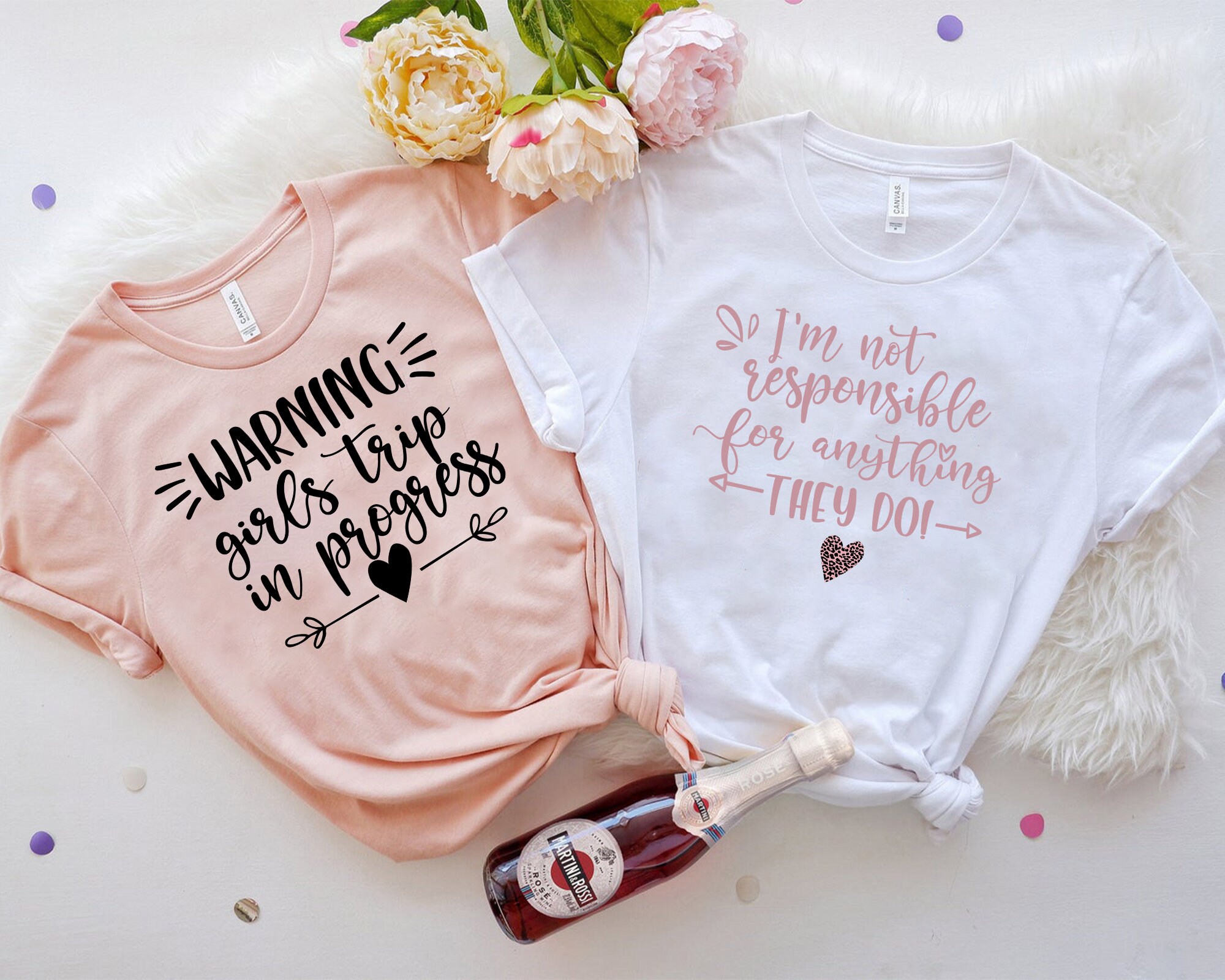 Personalized Funny Girls Trip Shirt Best Friends Shirt Etsy