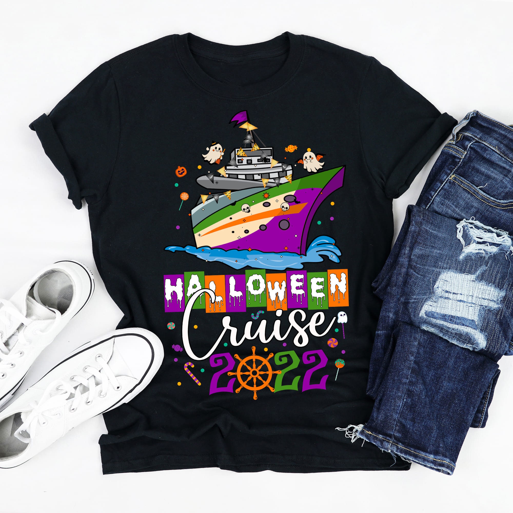 Discover Halloween Cruise 2022, Halloween Cruise Squad T-Shirt