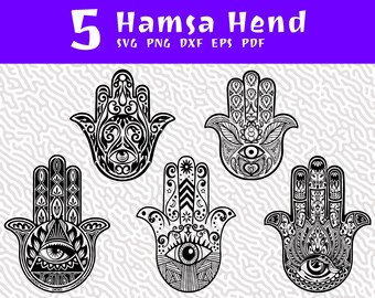 Download Hamsa Mandala Svg Etsy