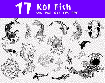 Download Koi Fish Svg Etsy